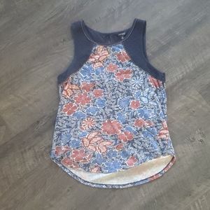 Lucky Brand floral print top - M